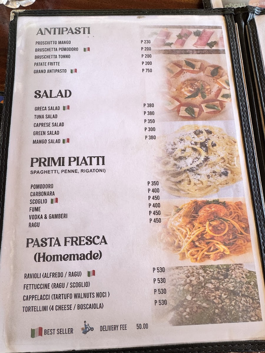 La Dolce Vita Photo Menu 4