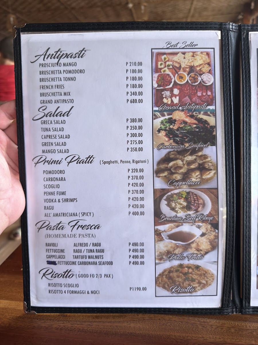 La Dolce Vita Photo Menu 5