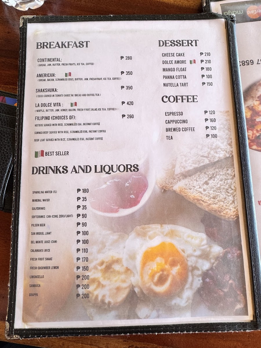 La Dolce Vita Photo Menu 9