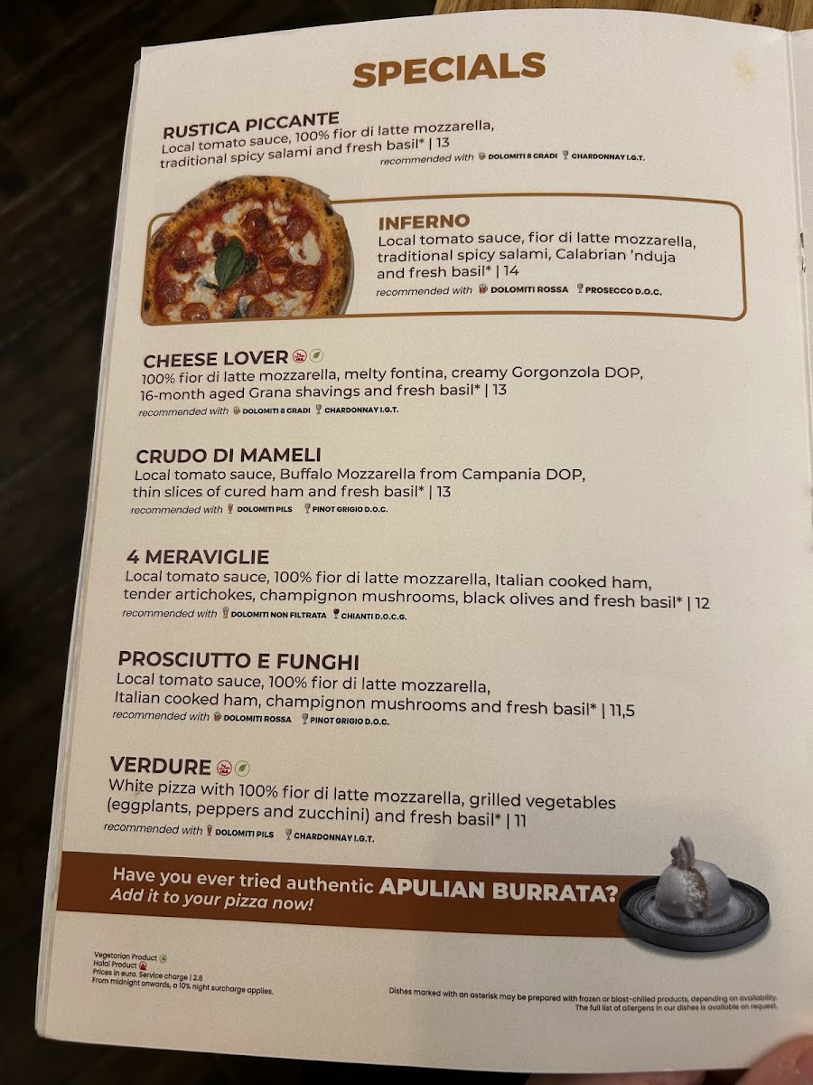 Mister Pizza Photo Menu 4