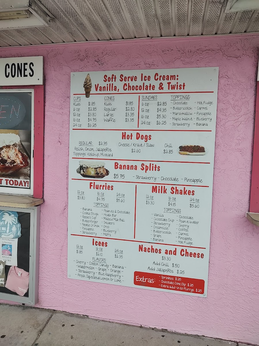 Dairy Bar Photo Menu 10