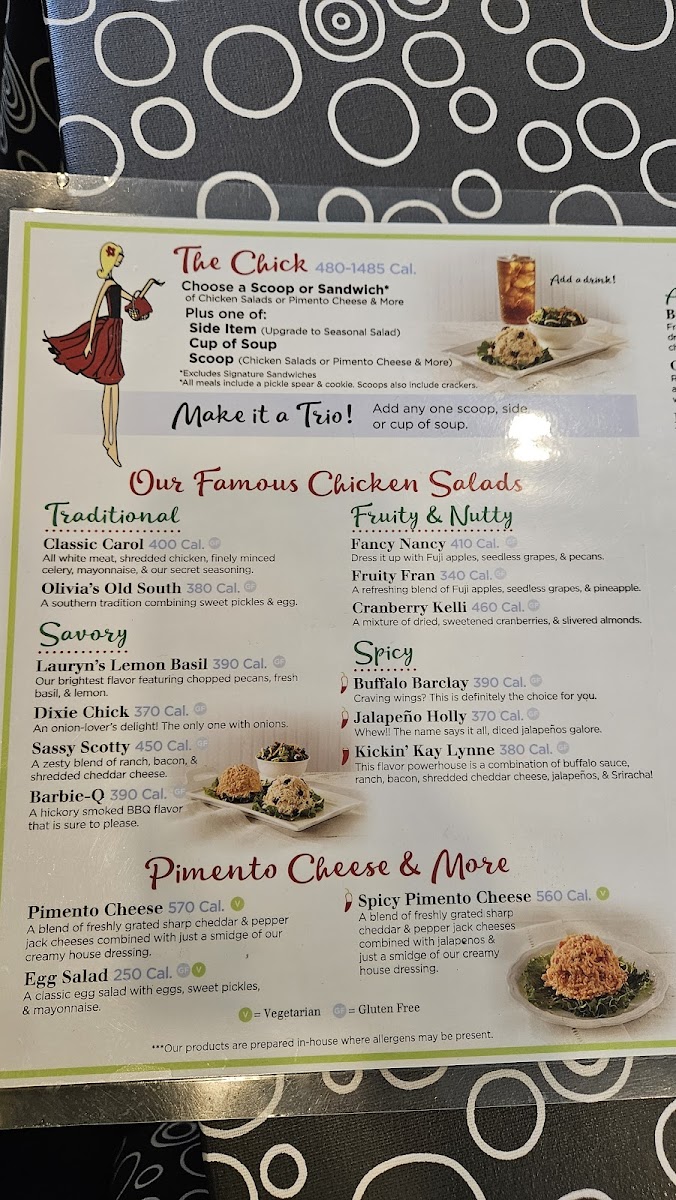 Chicken Salad Chick Photo Menu 1
