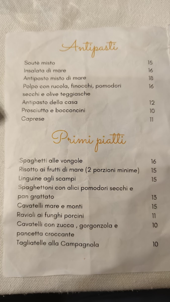 La Campagnola Photo Menu 3