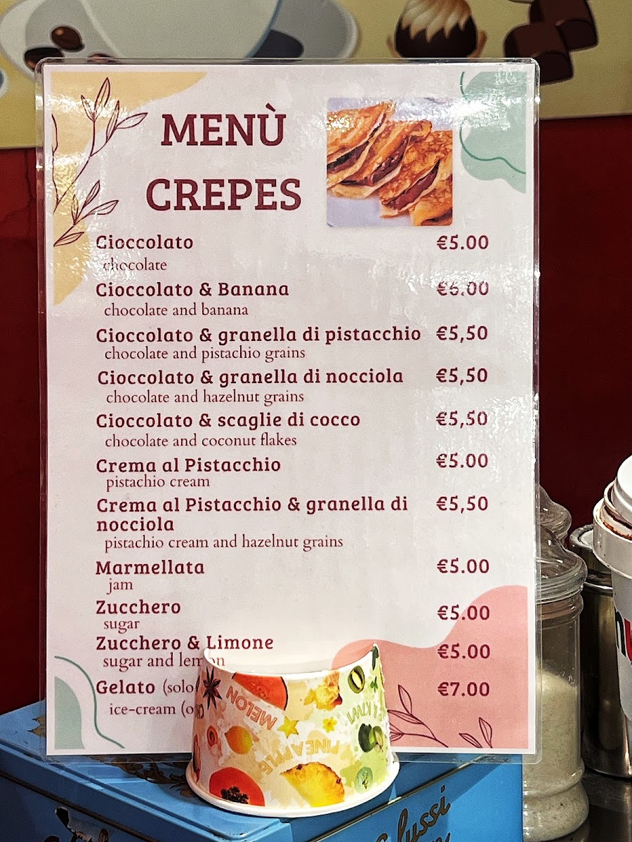 SU e ZO Gelateria Pasticceria Photo Menu 1
