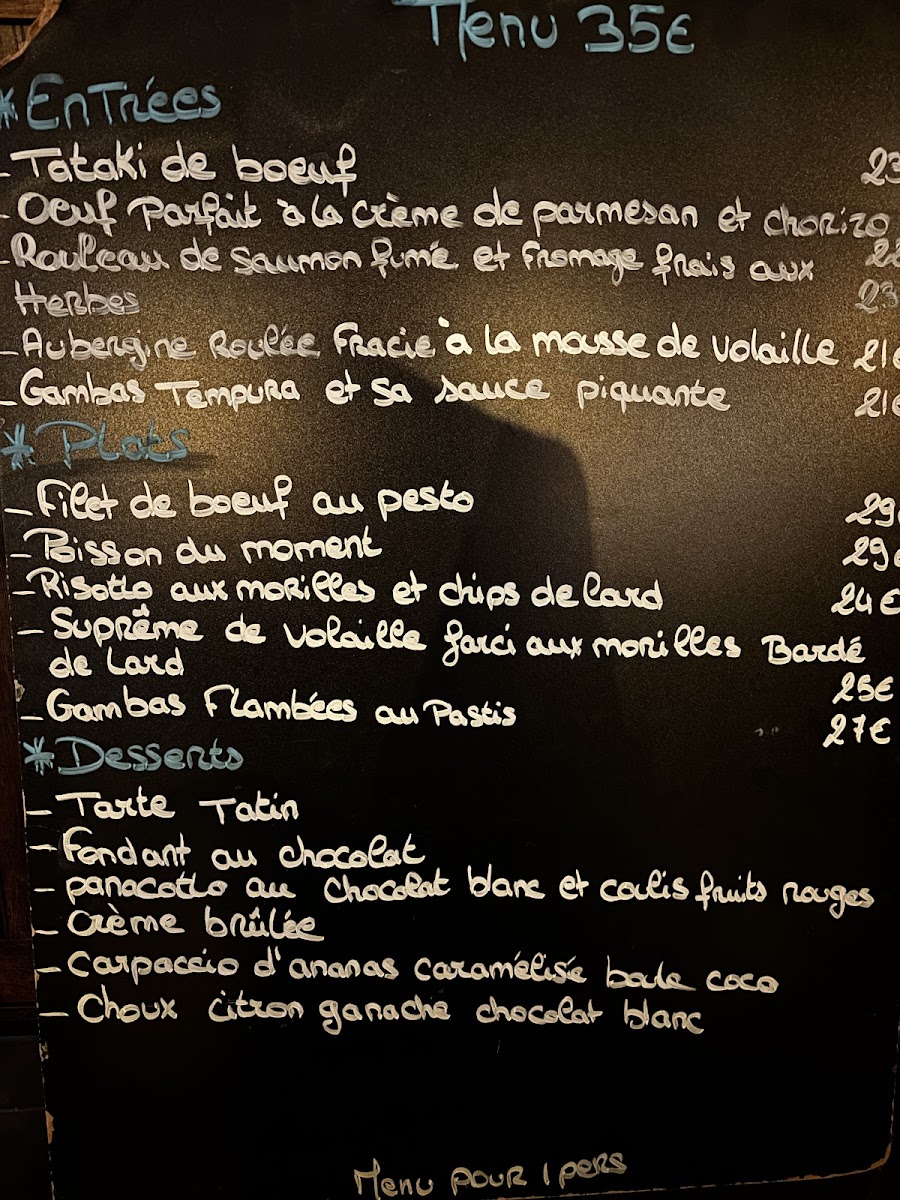 La Terrasse Photo Menu 2