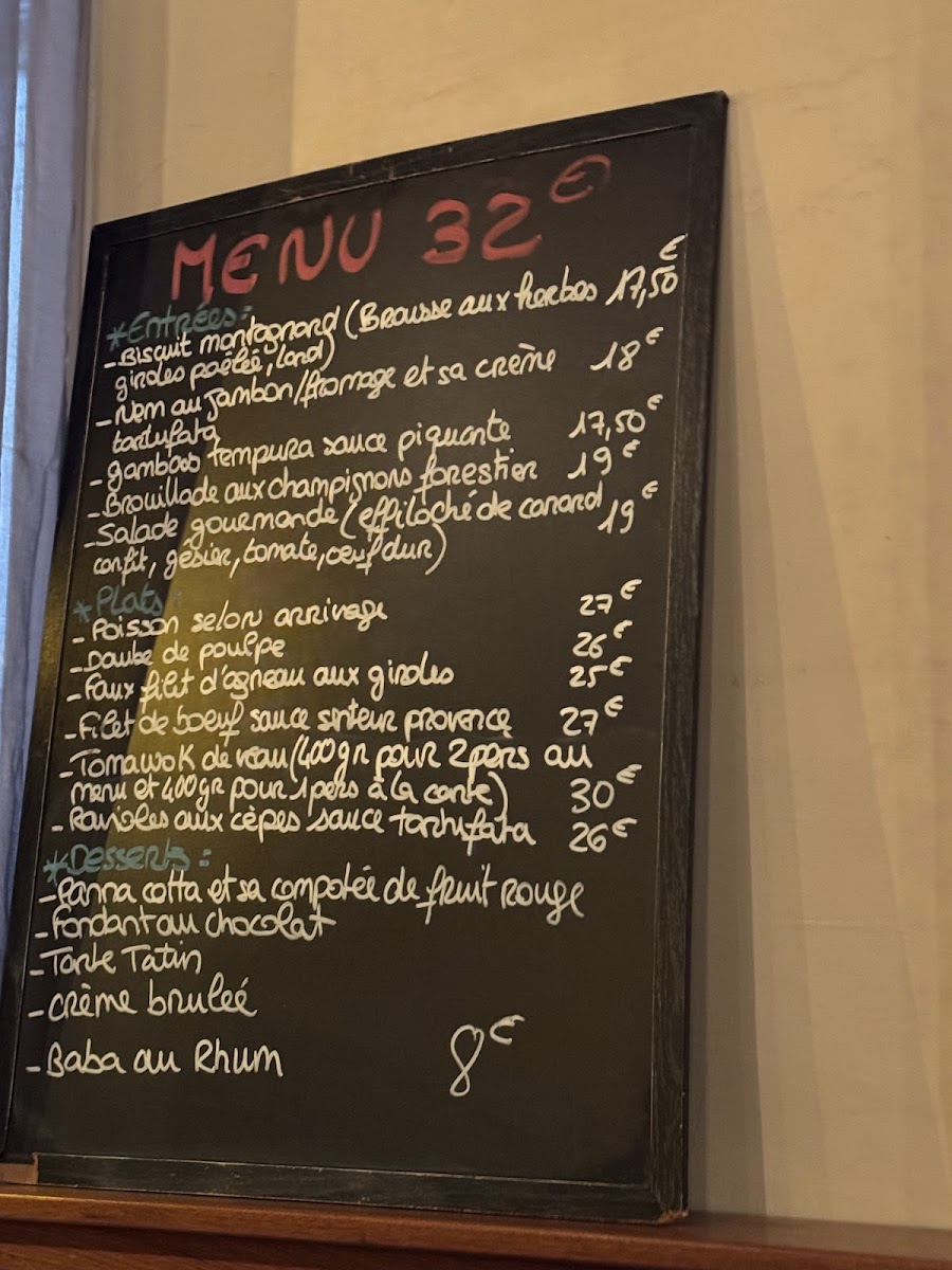 La Terrasse Photo Menu 4