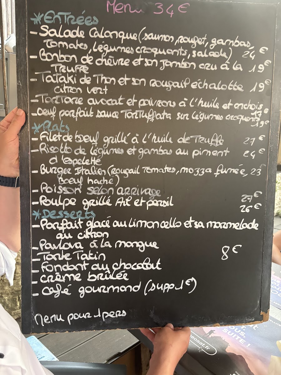 La Terrasse Photo Menu 5