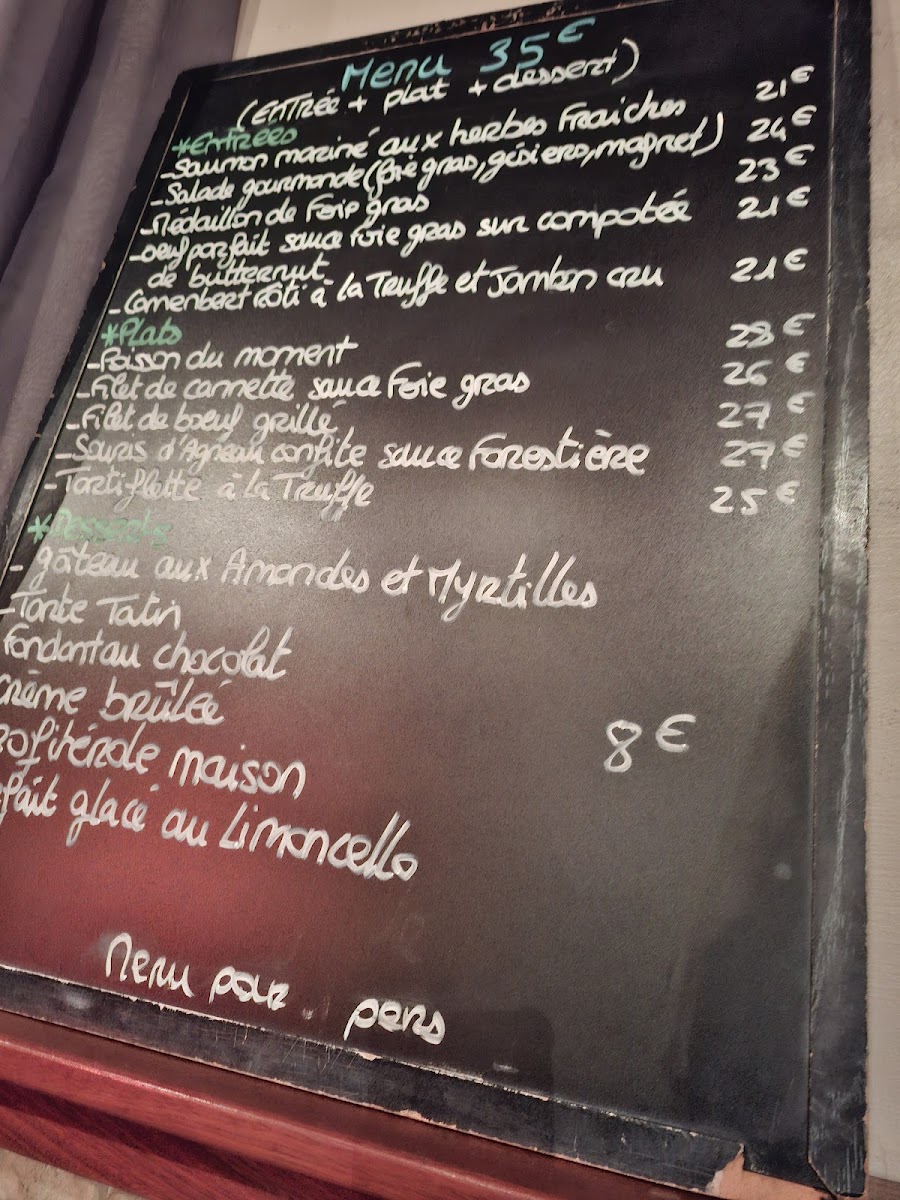La Terrasse Photo Menu 7