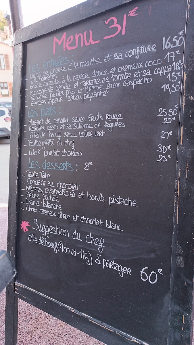 La Terrasse Photo Menu 9