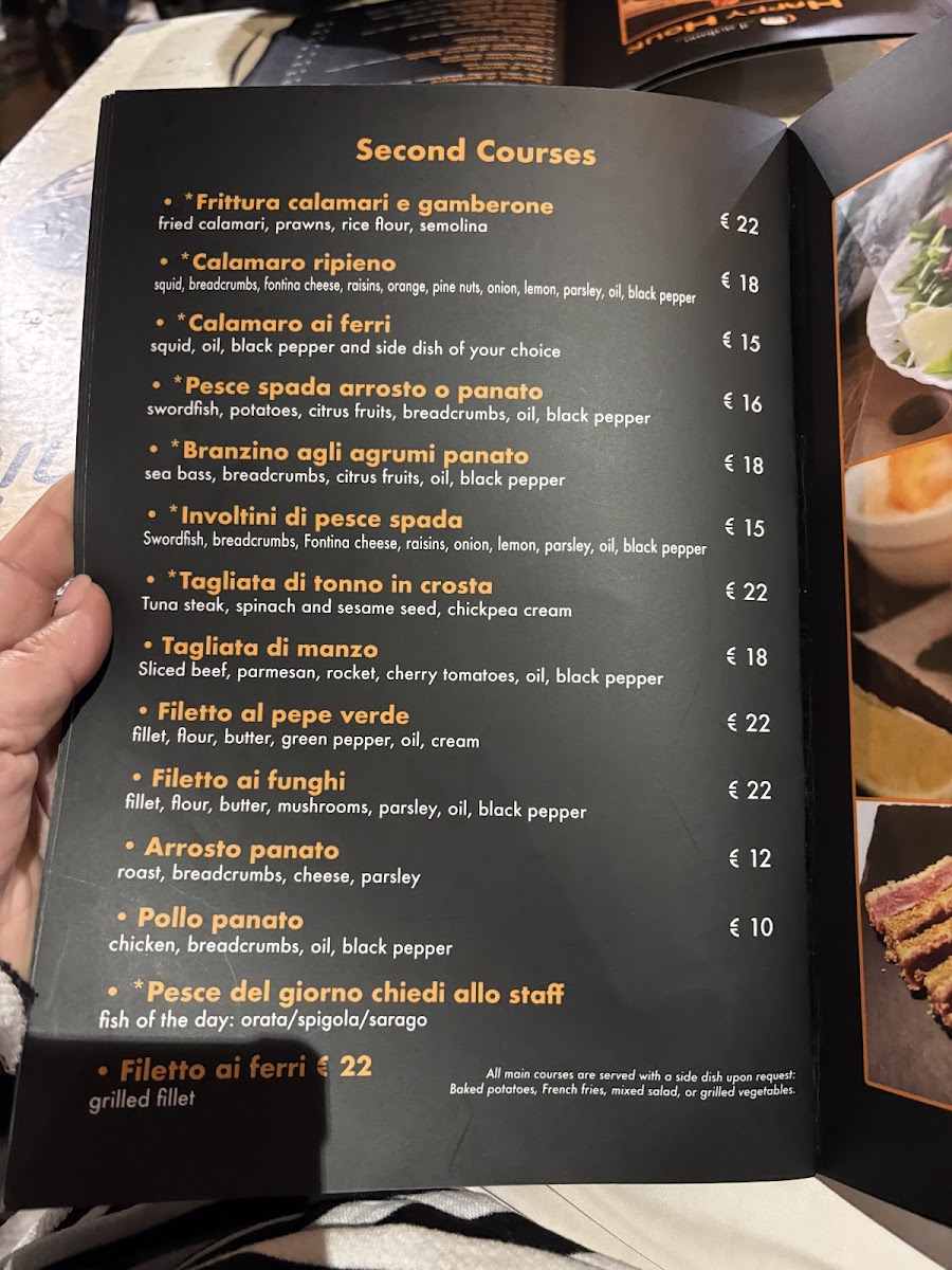 il Siciliano Photo Menu 3