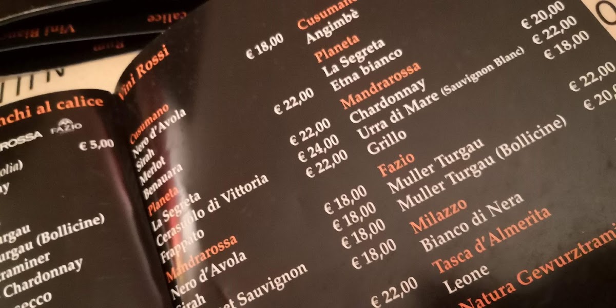 il Siciliano Photo Menu 9
