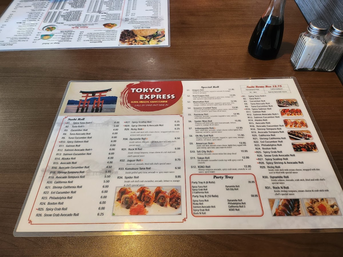 Tokyo Express Photo Menu 3