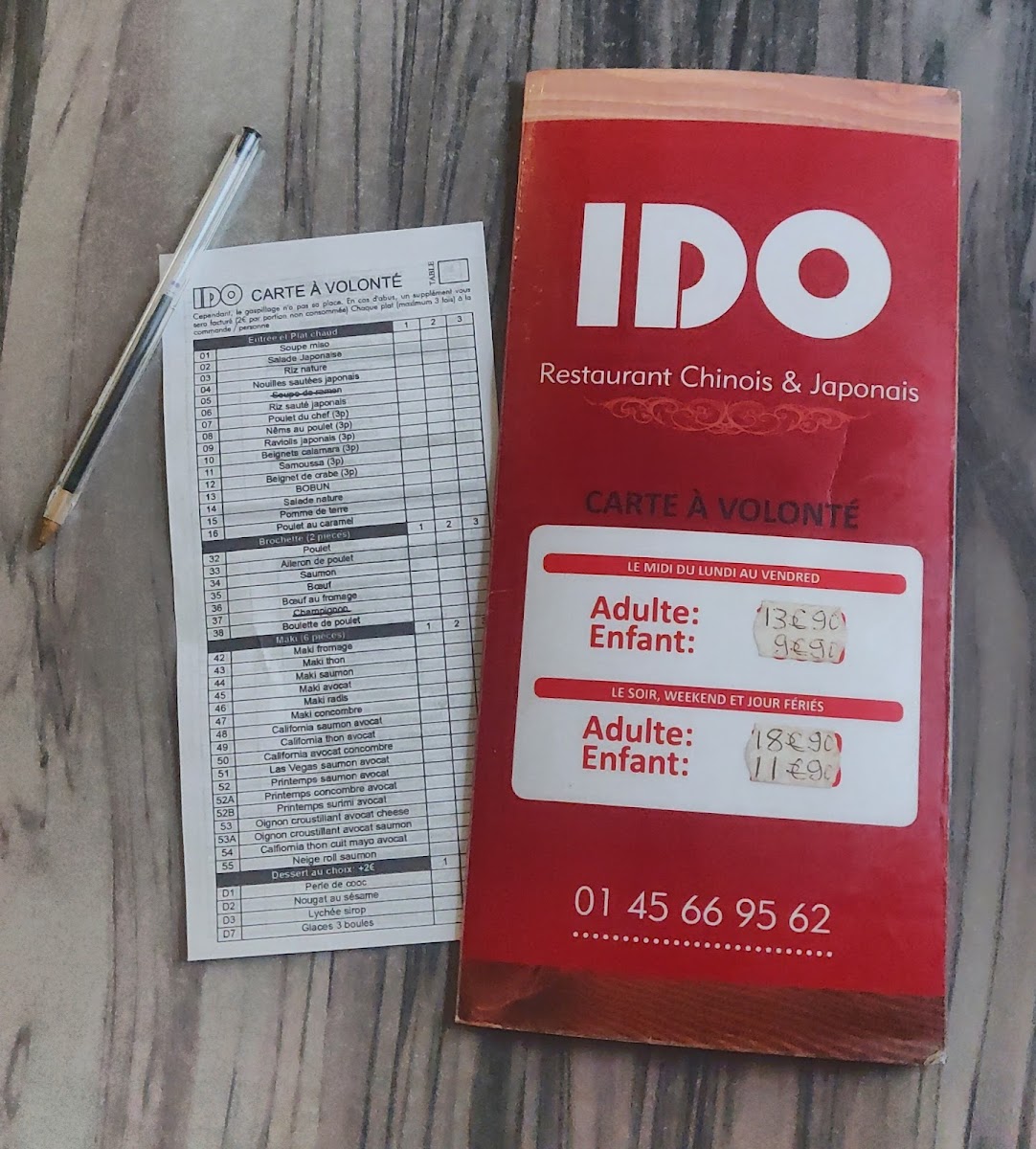 Ido Photo Menu 1