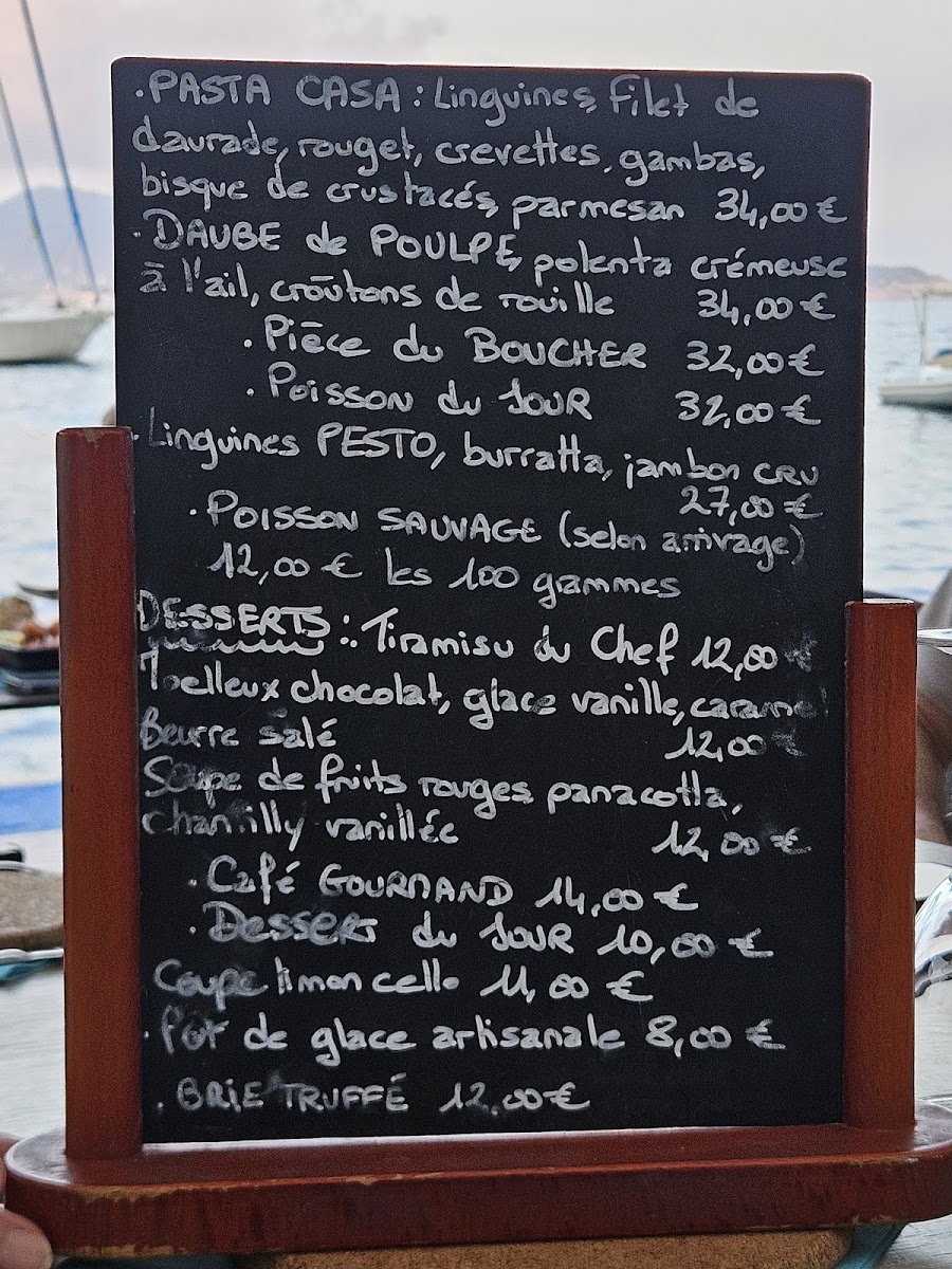 L'Escale Photo Menu 2