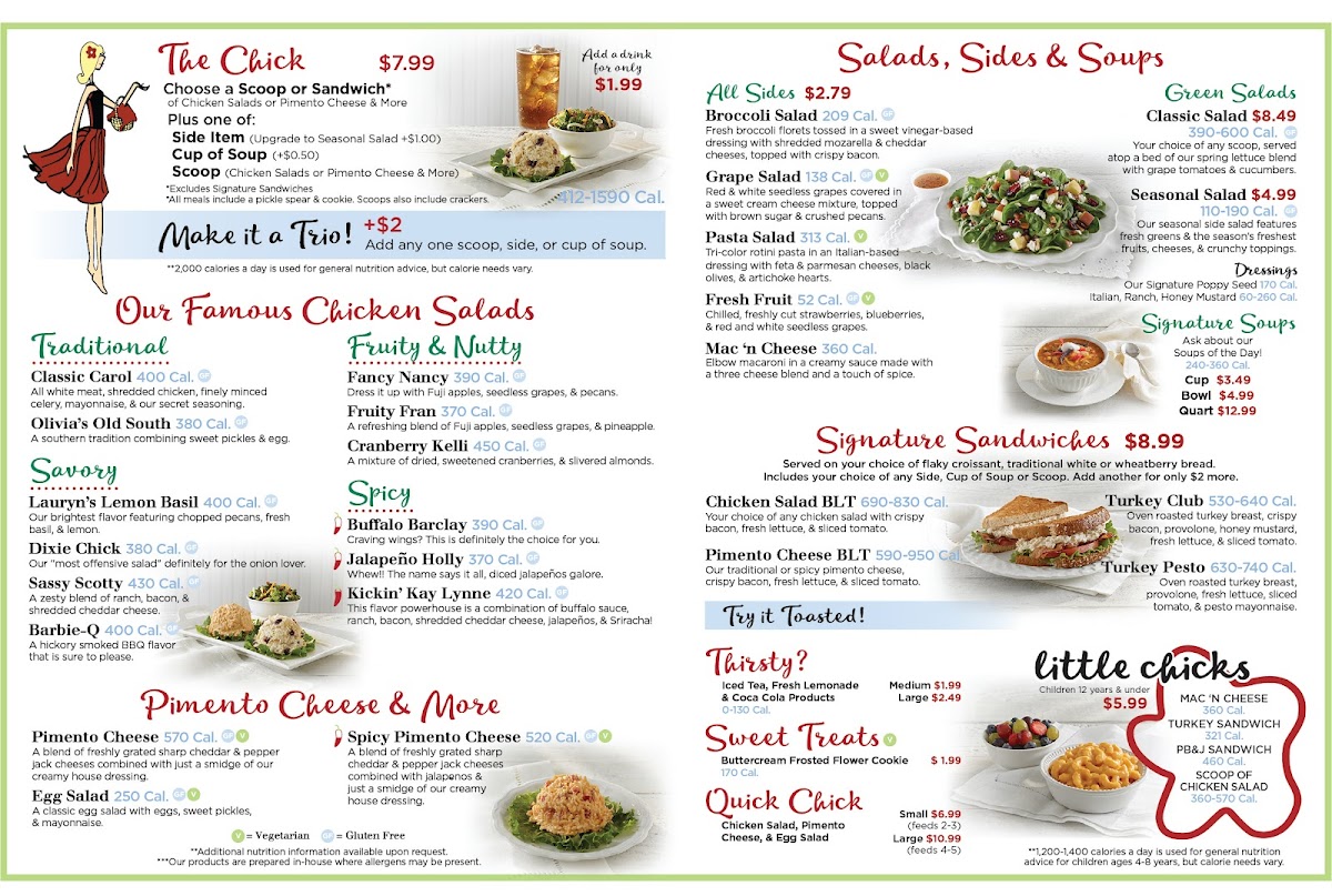 Chicken Salad Chick Photo Menu 1