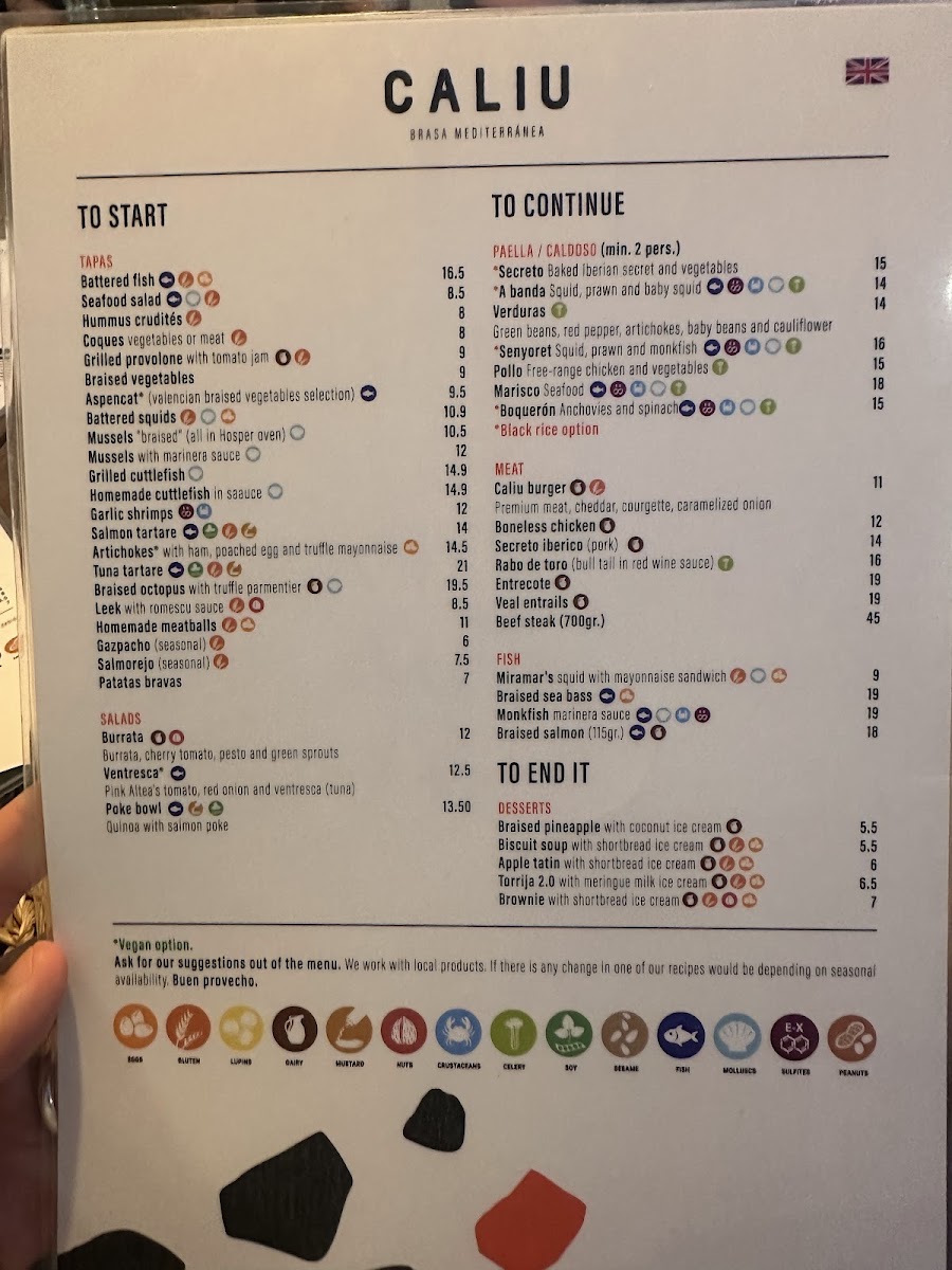 Caliu Photo Menu 2