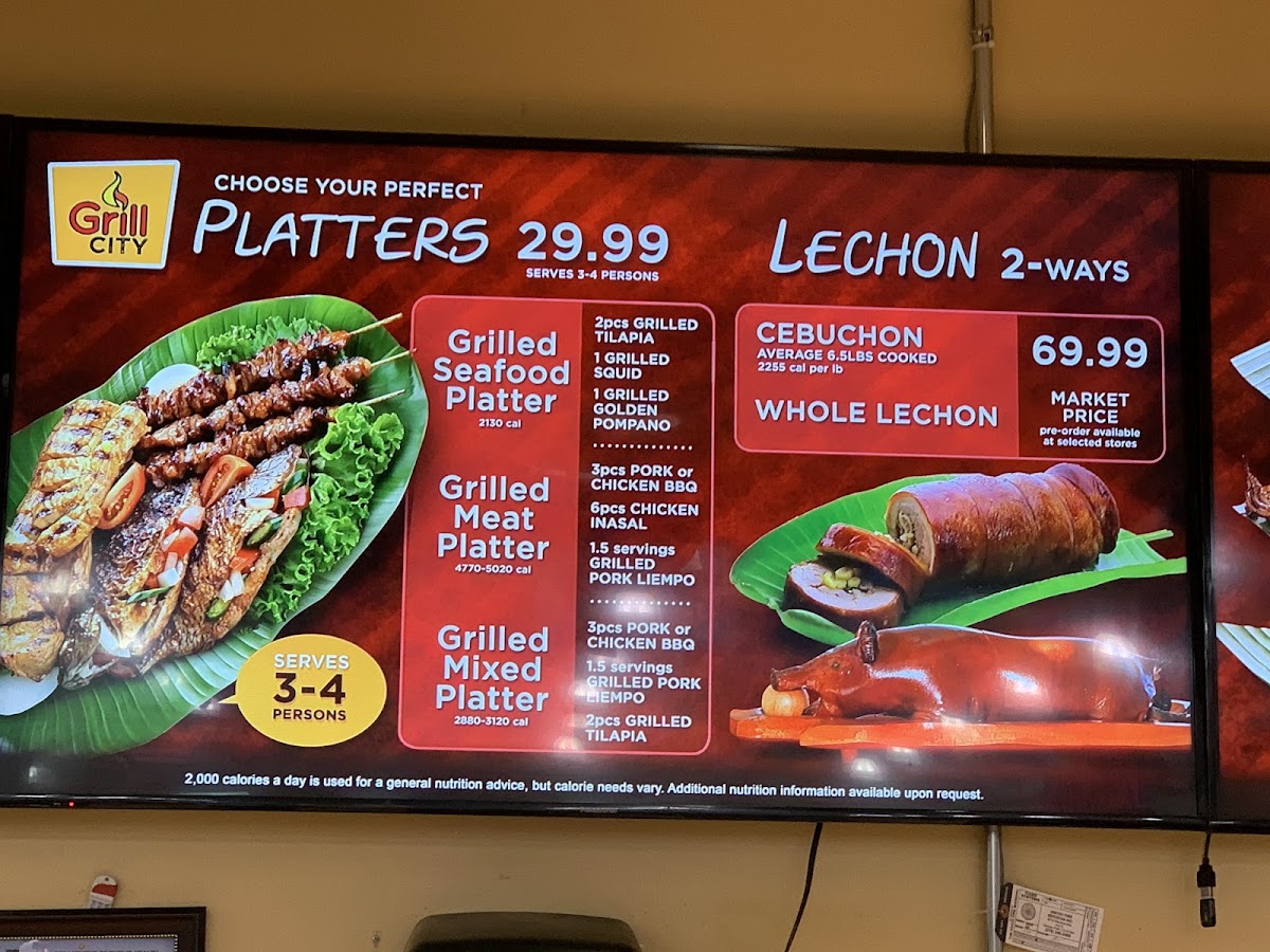 Grill City Photo Menu 2