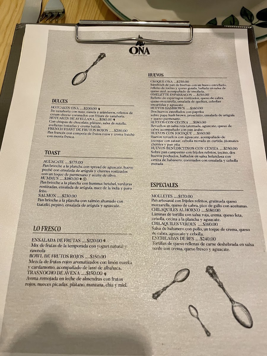 ONA Photo Menu 10