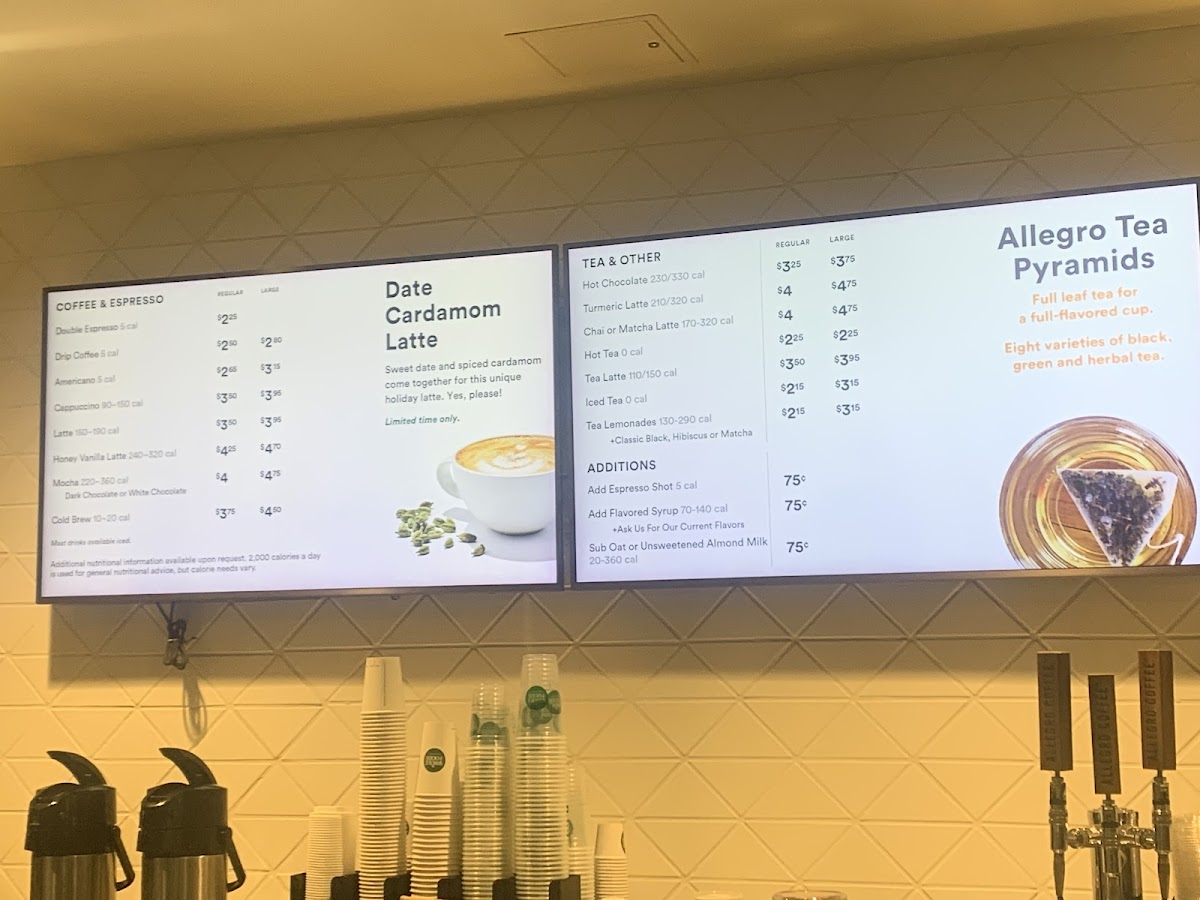 WFM Coffee Bar Photo Menu 1