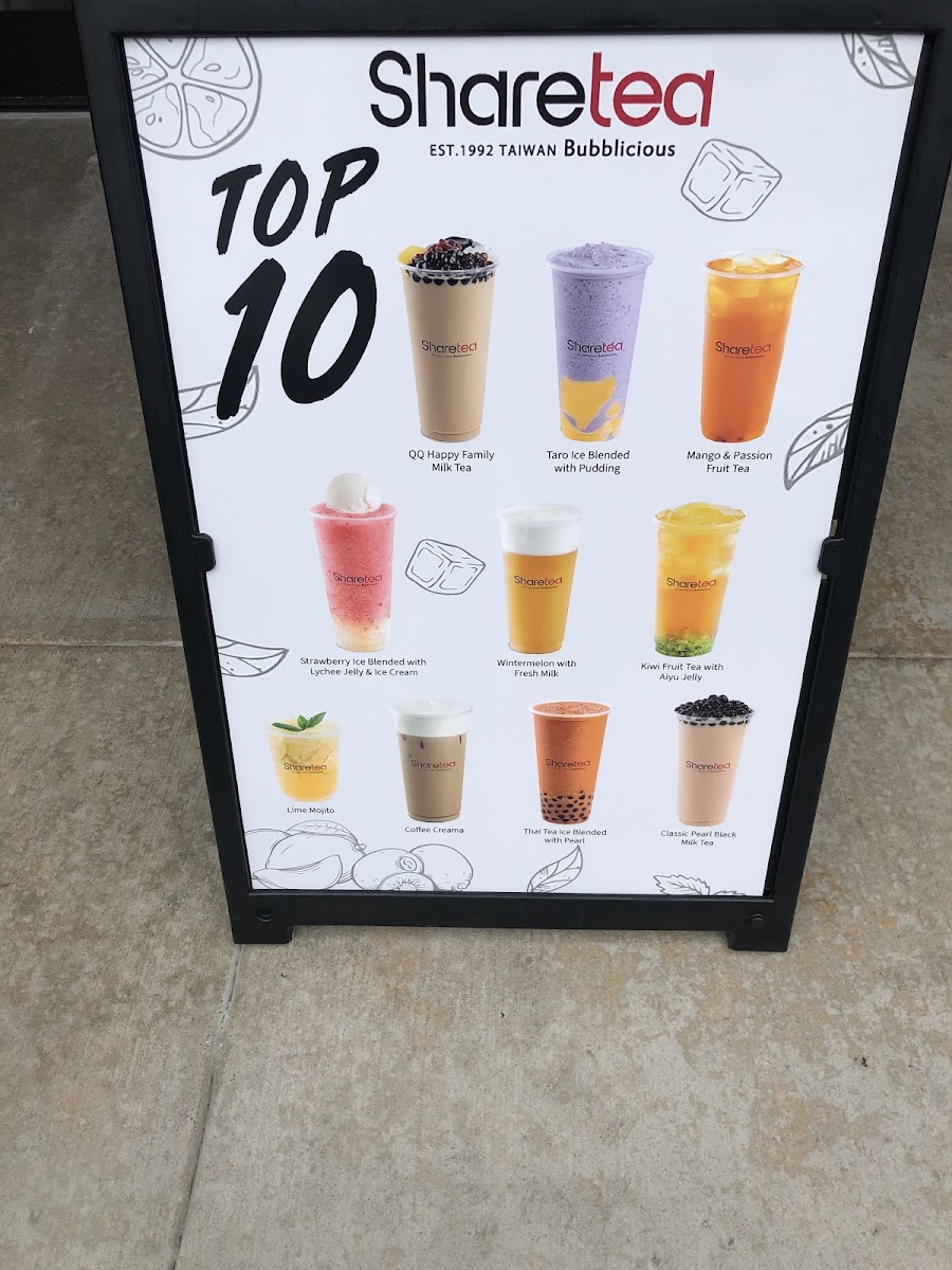 Sharetea Photo Menu 10