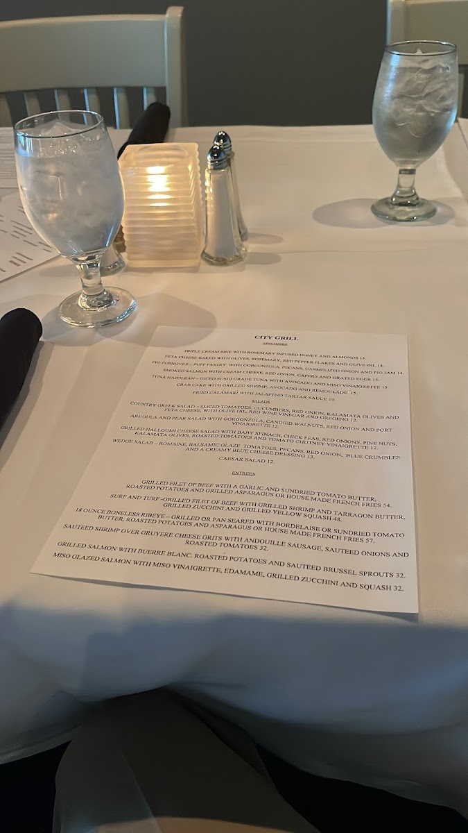 City Grill Photo Menu 6