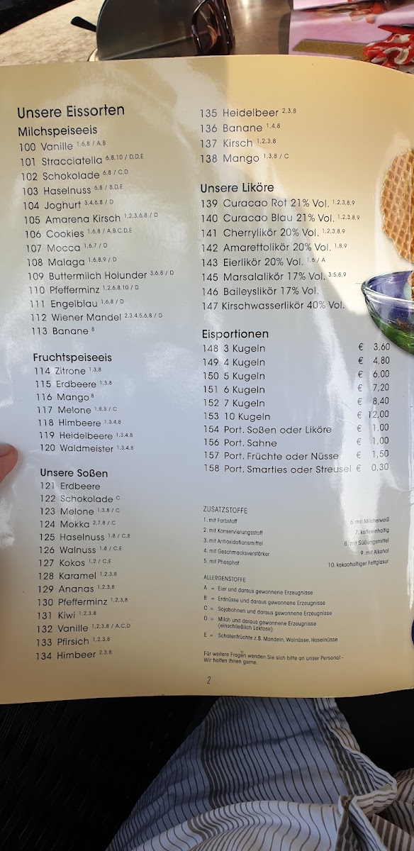 Central Café Photo Menu 1