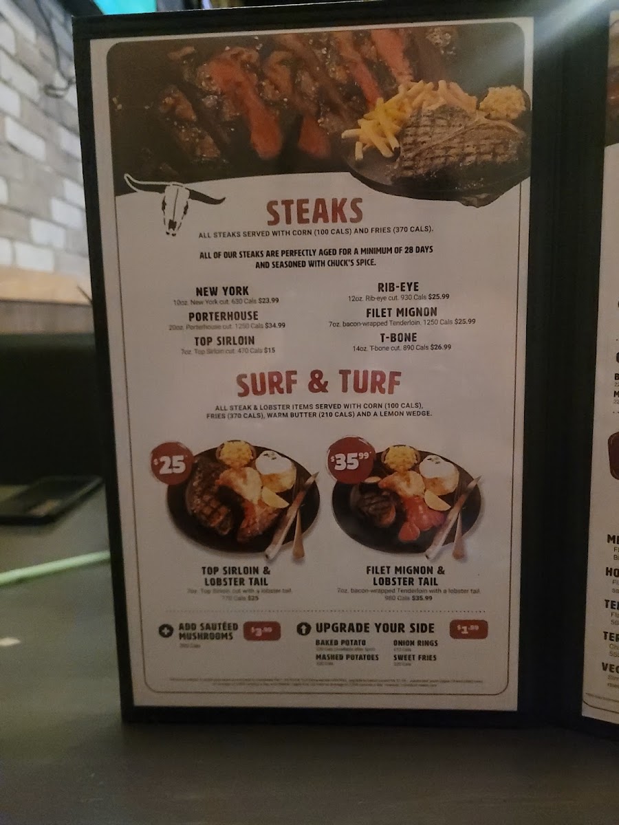 Chuck's Roadhouse Bar & Grill Photo Menu 3
