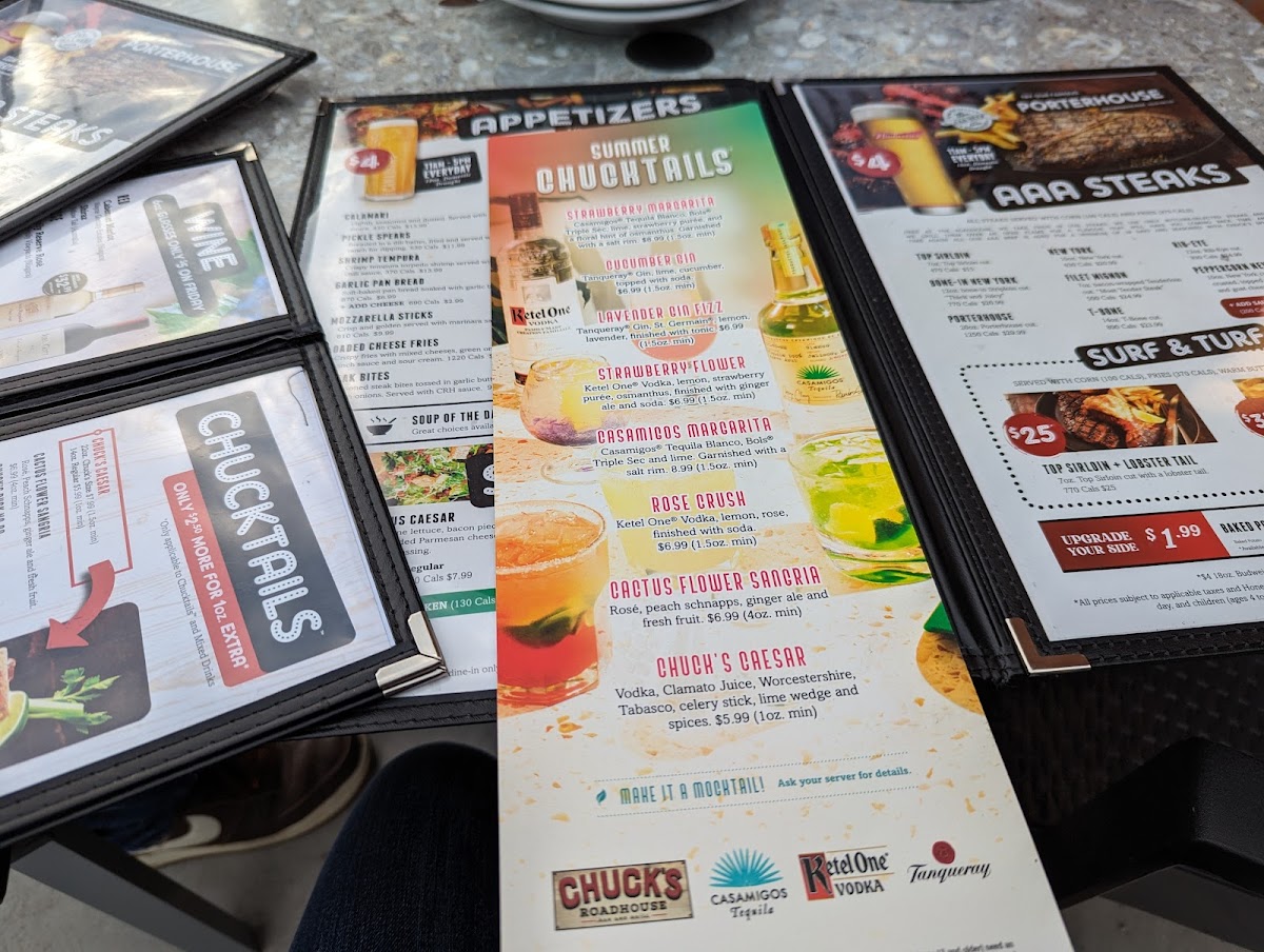 Chuck's Roadhouse Bar & Grill Photo Menu 4