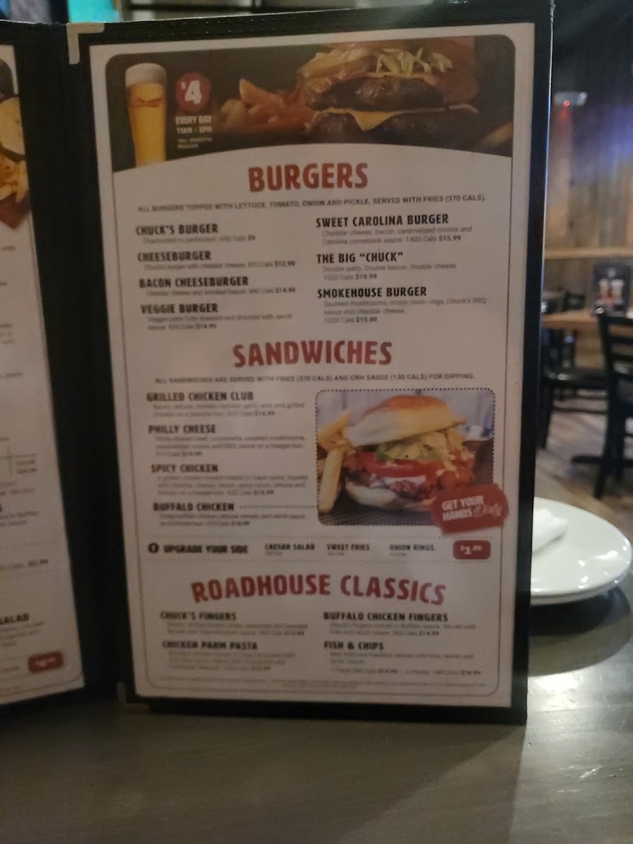 Chuck's Roadhouse Bar & Grill Photo Menu 6