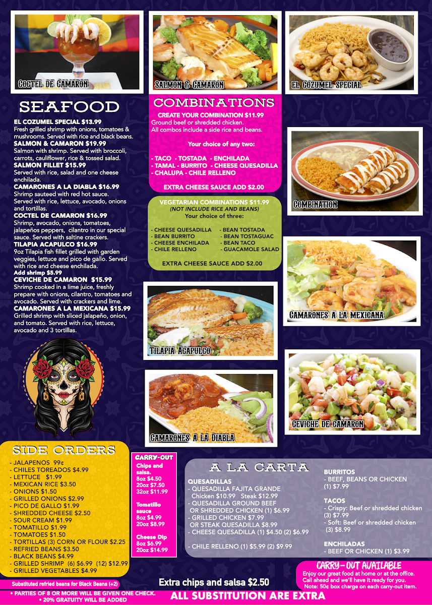 Fiesta Mexicana Photo Menu 2