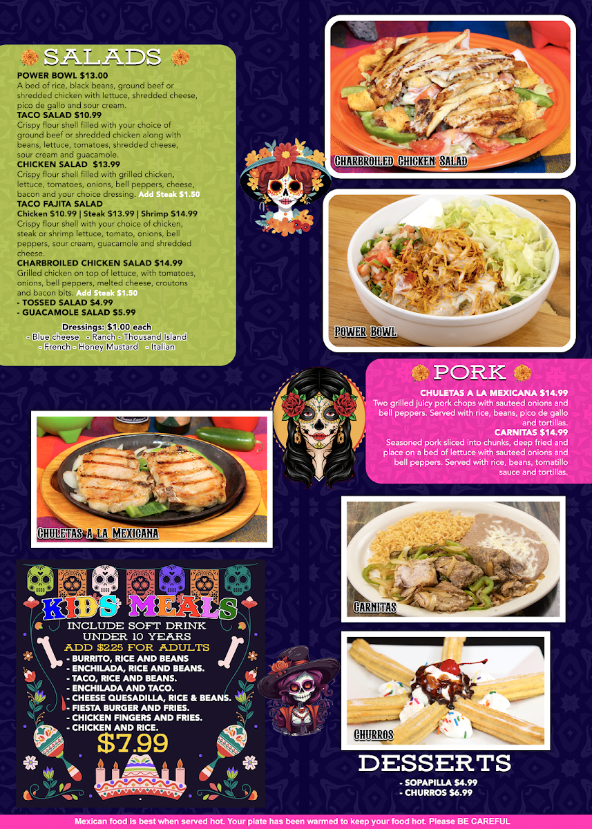 Fiesta Mexicana Photo Menu 8