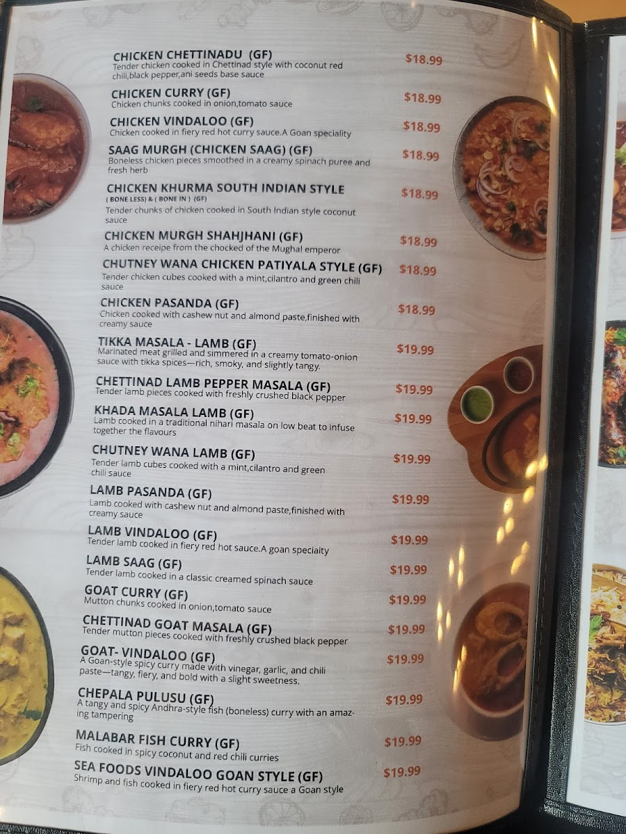 Flavors Of India Photo Menu 2