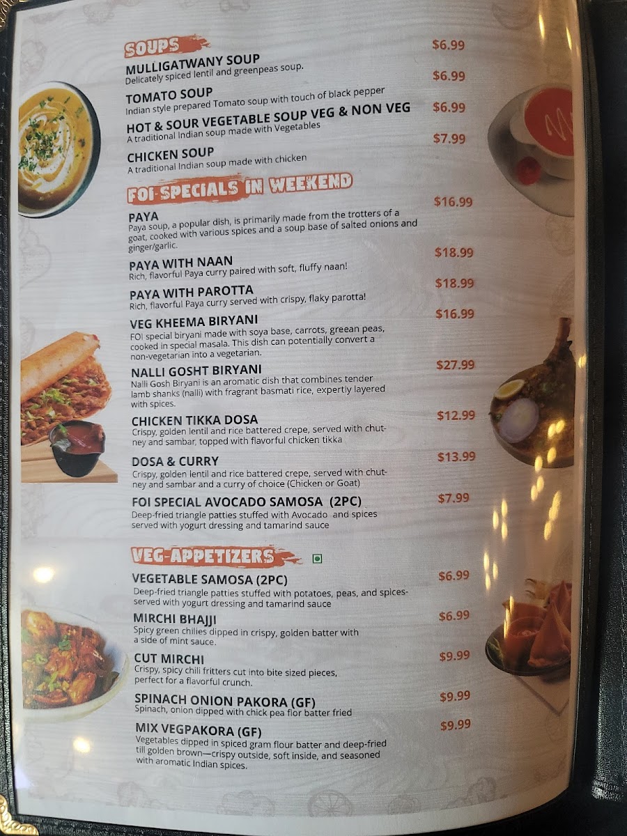 Flavors Of India Photo Menu 3