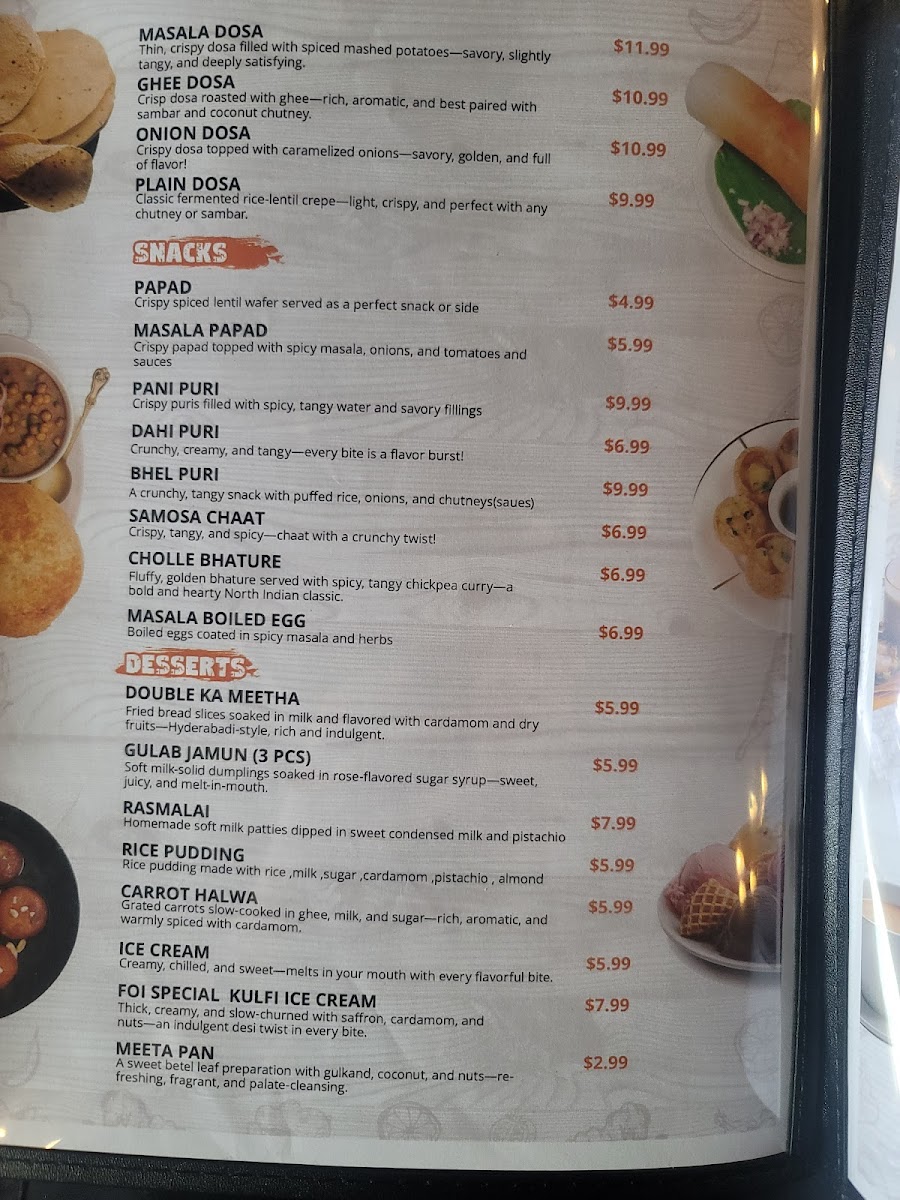 Flavors Of India Photo Menu 5