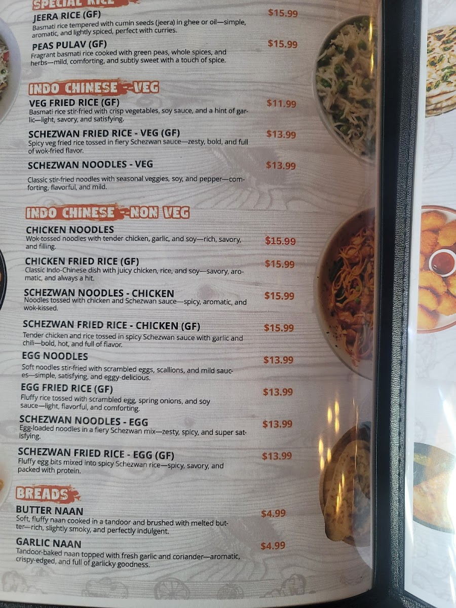 Flavors Of India Photo Menu 9