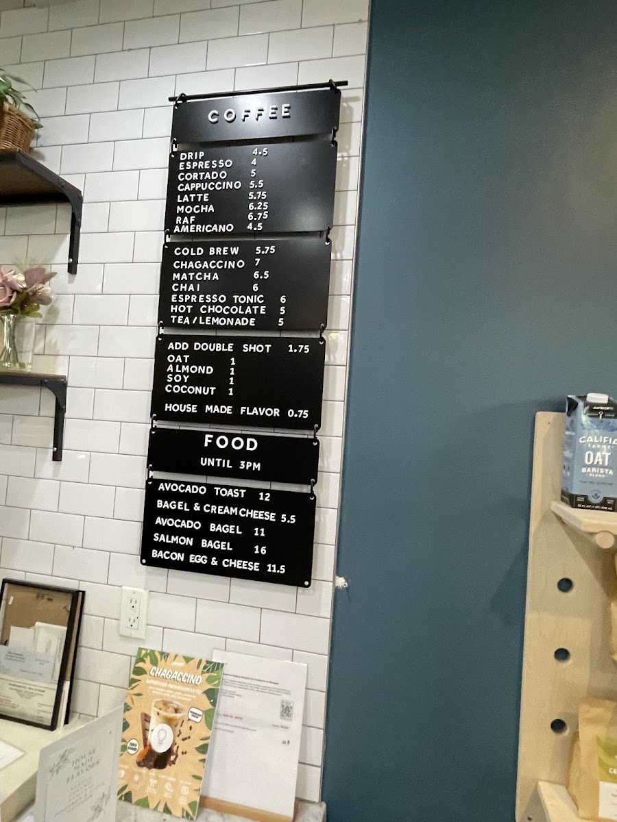 Ideology Coffee Photo Menu 3