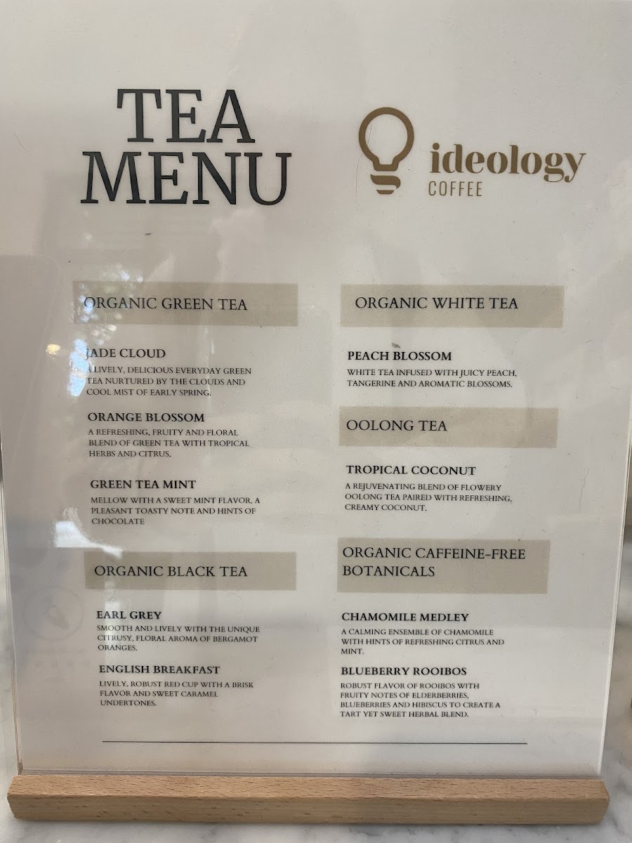 Ideology Coffee Photo Menu 8