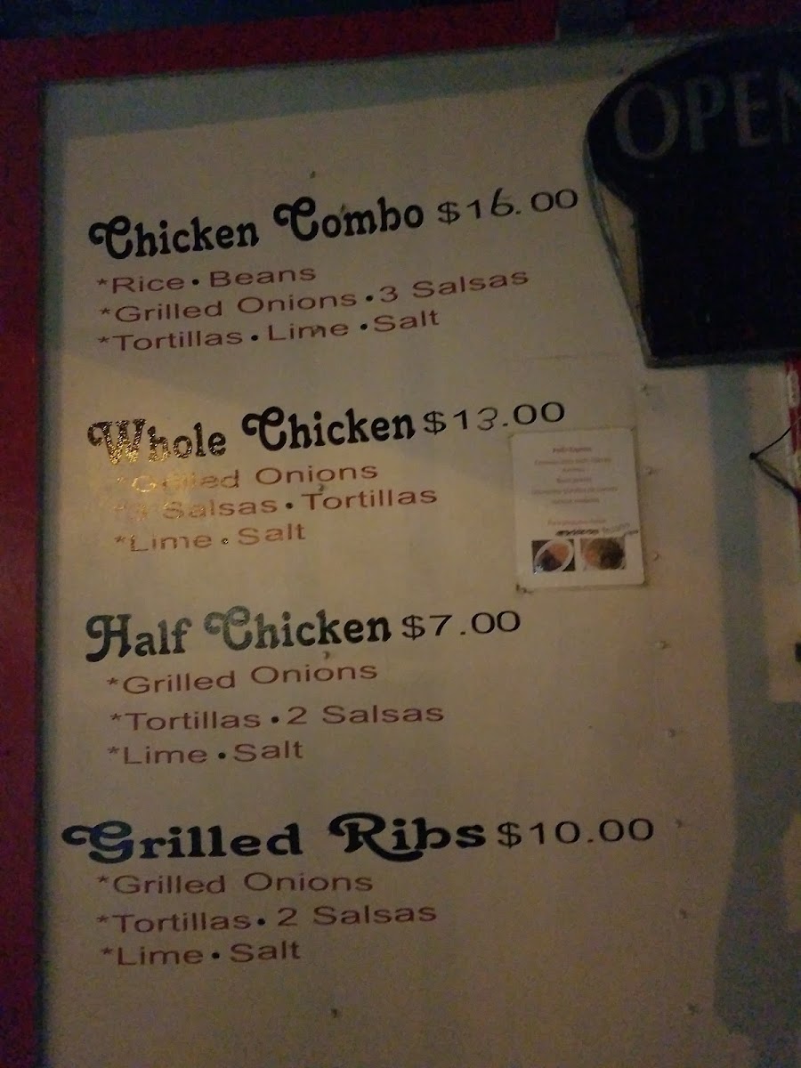 Pollo Express Photo Menu 10