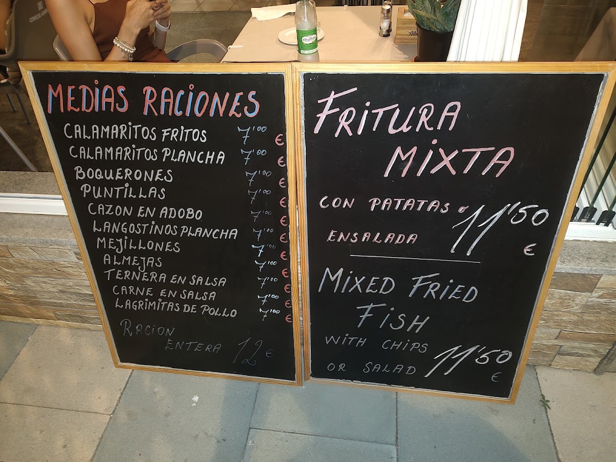 Restaurante Sabina Photo Menu 1