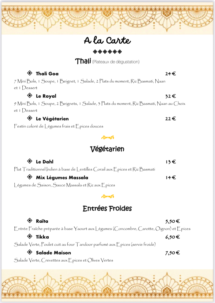 HK restaurant Photo Menu 2