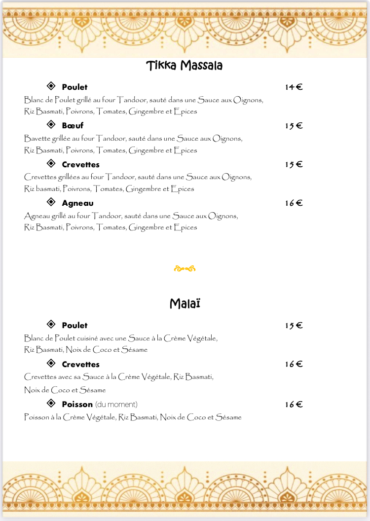 HK restaurant Photo Menu 3