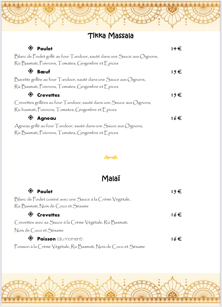 HK restaurant Photo Menu 6