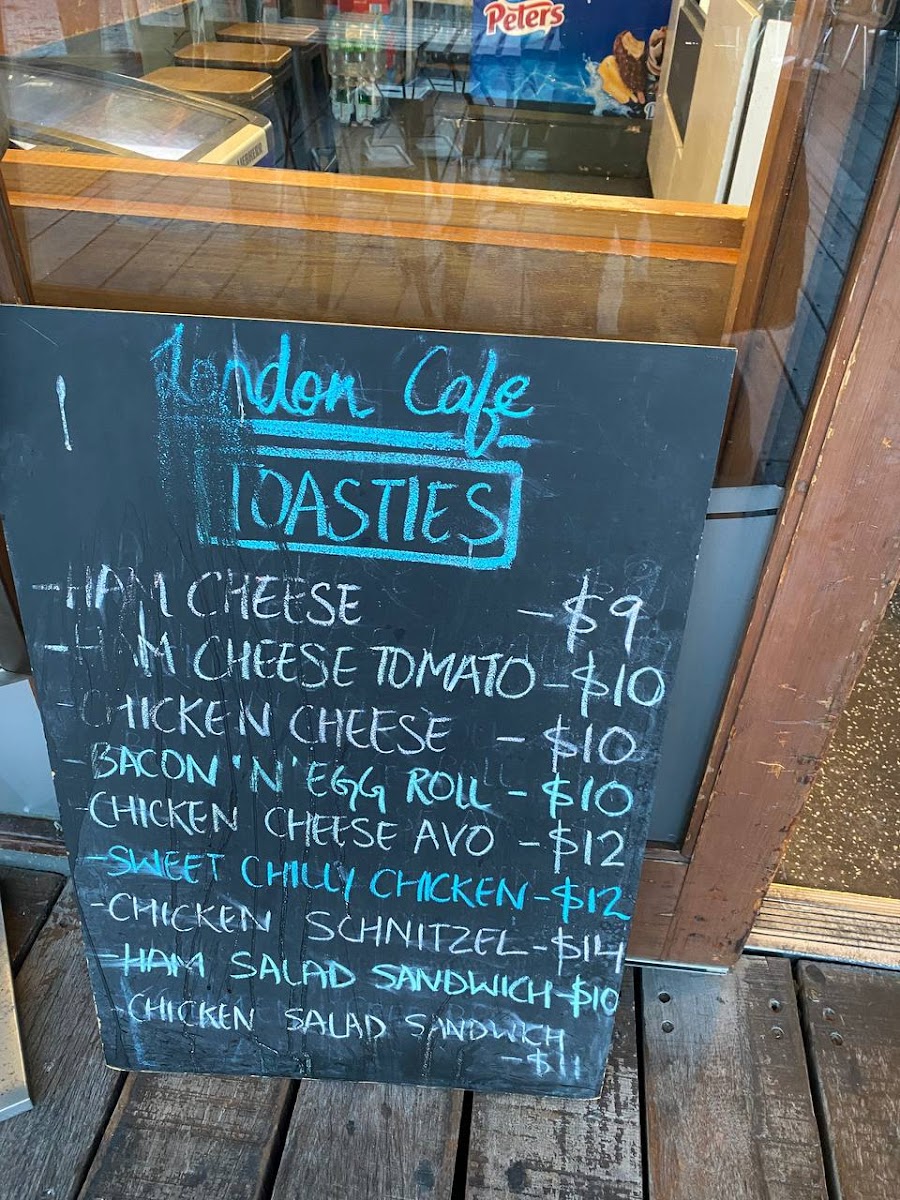 London Cafe Photo Menu 3