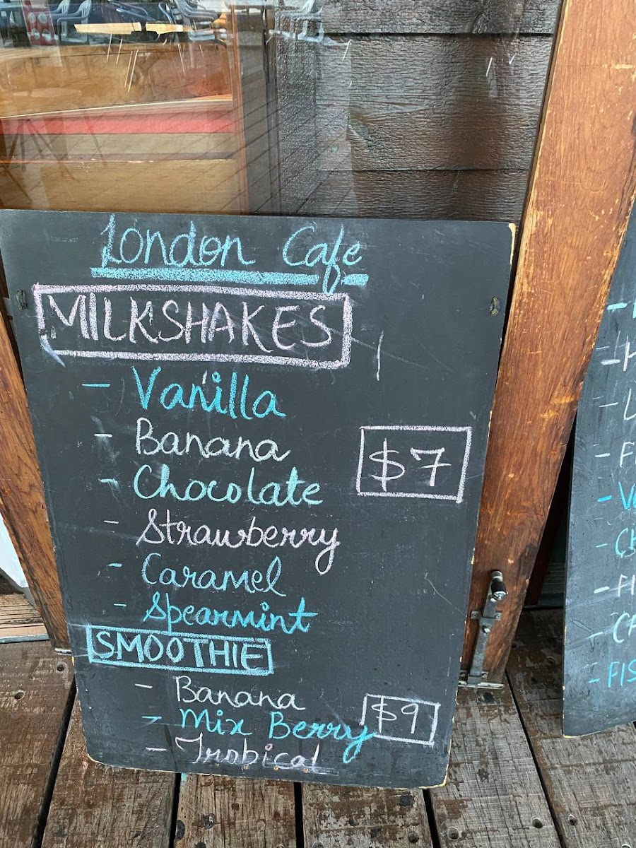 London Cafe Photo Menu 4