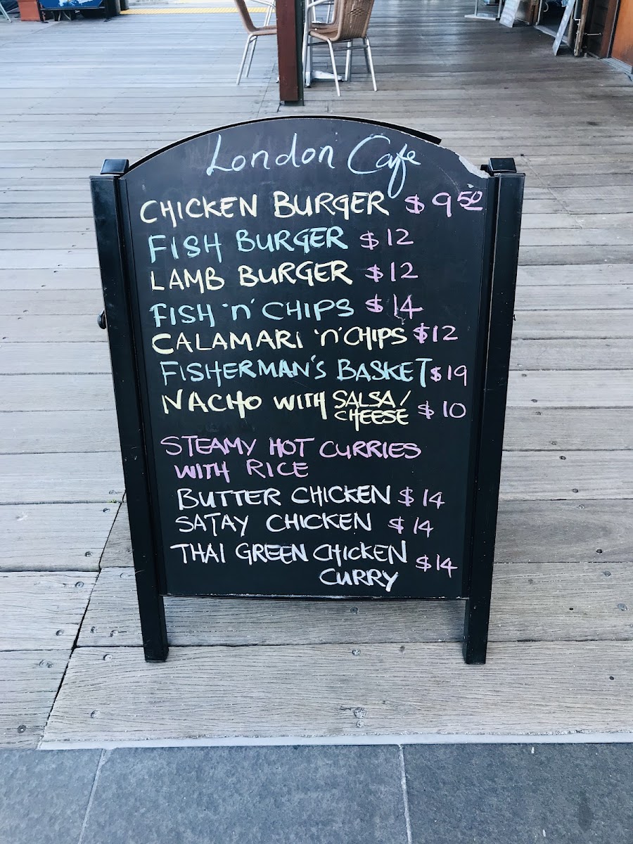 London Cafe Photo Menu 8