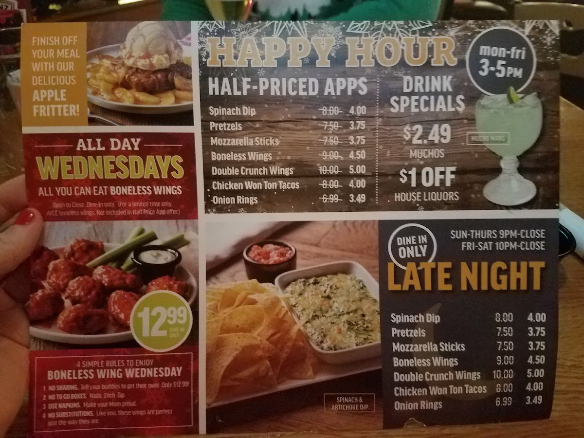 Applebee's Grill + Bar Photo Menu 4