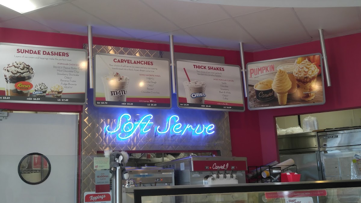 Carvel Photo Menu 1