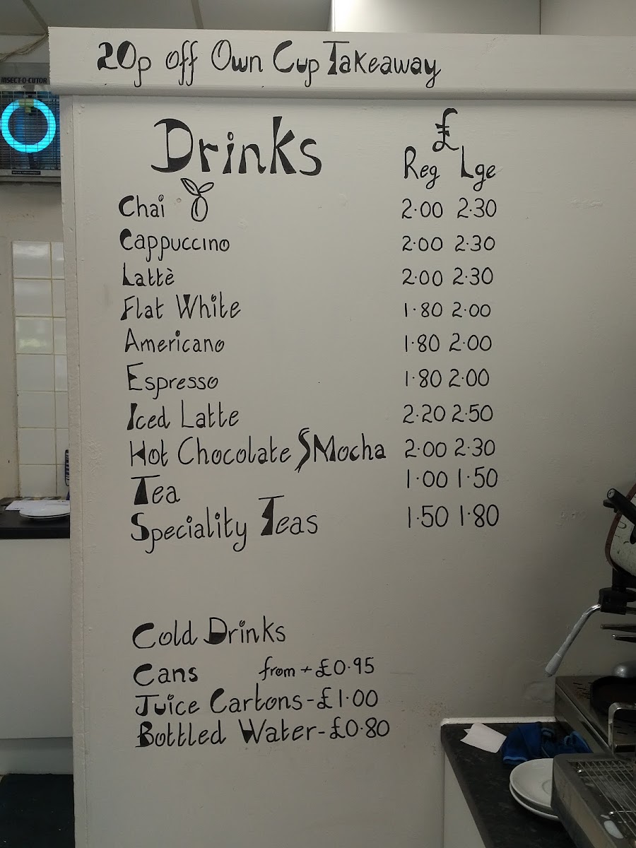 Chai Photo Menu 2