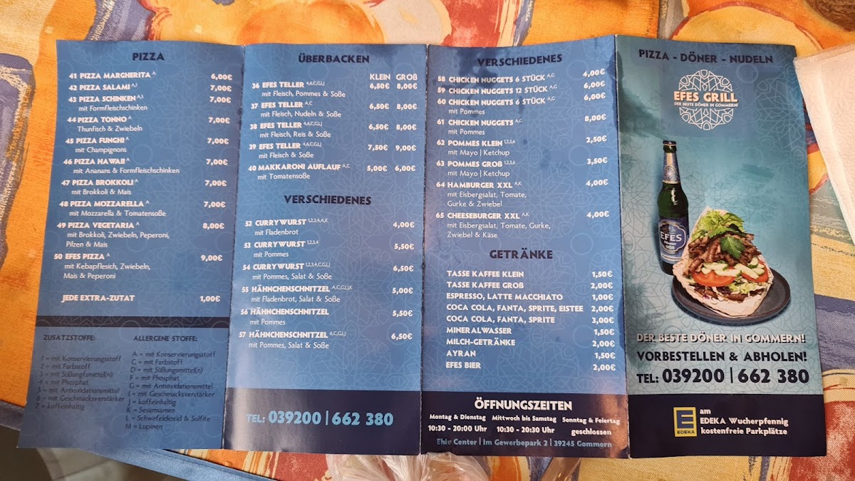 EFES GRILL Photo Menu 1