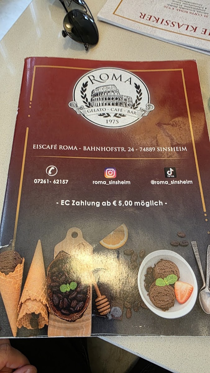 Eiscafé ROMA Photo Menu 1